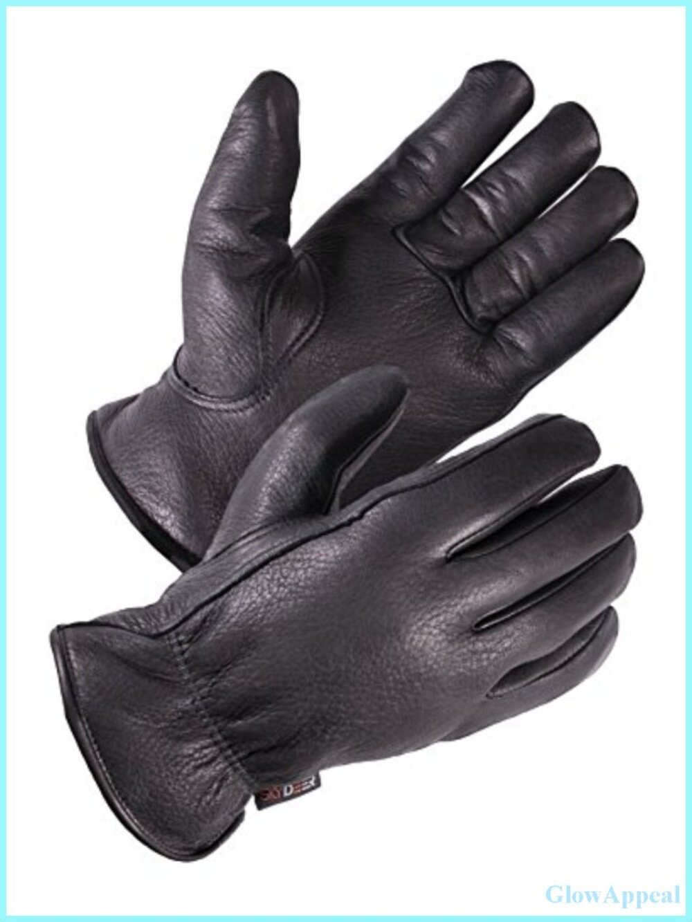 Genuine Deerskin Leather Work Gloves 100G 3M Thinsulate Thermal Insulated Winter
